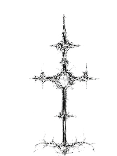 thorned cross
