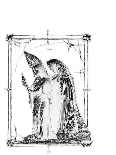 mourning angel